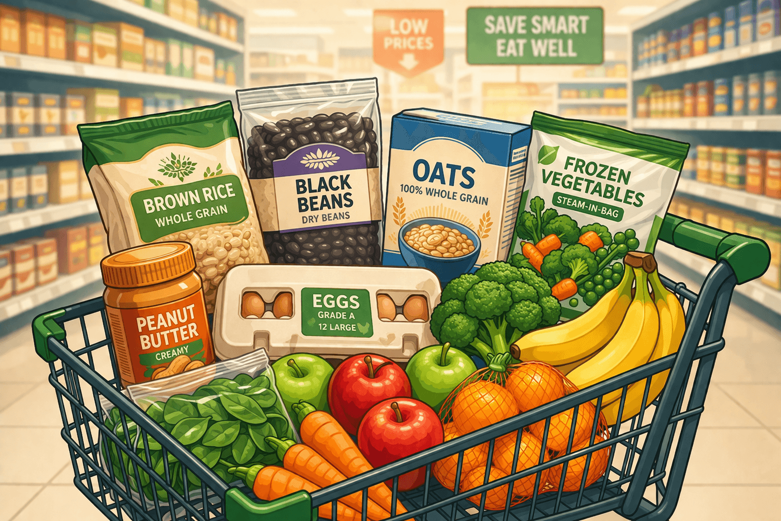 Budget-Friendly Healthy Eating: How to Save Money While Buying Nutritious Food