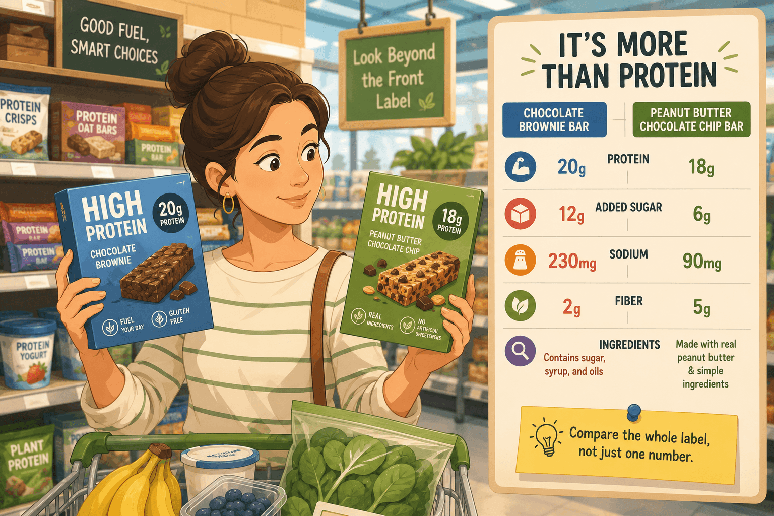 High-Protein Grocery List: What to Look For Beyond the Front Label