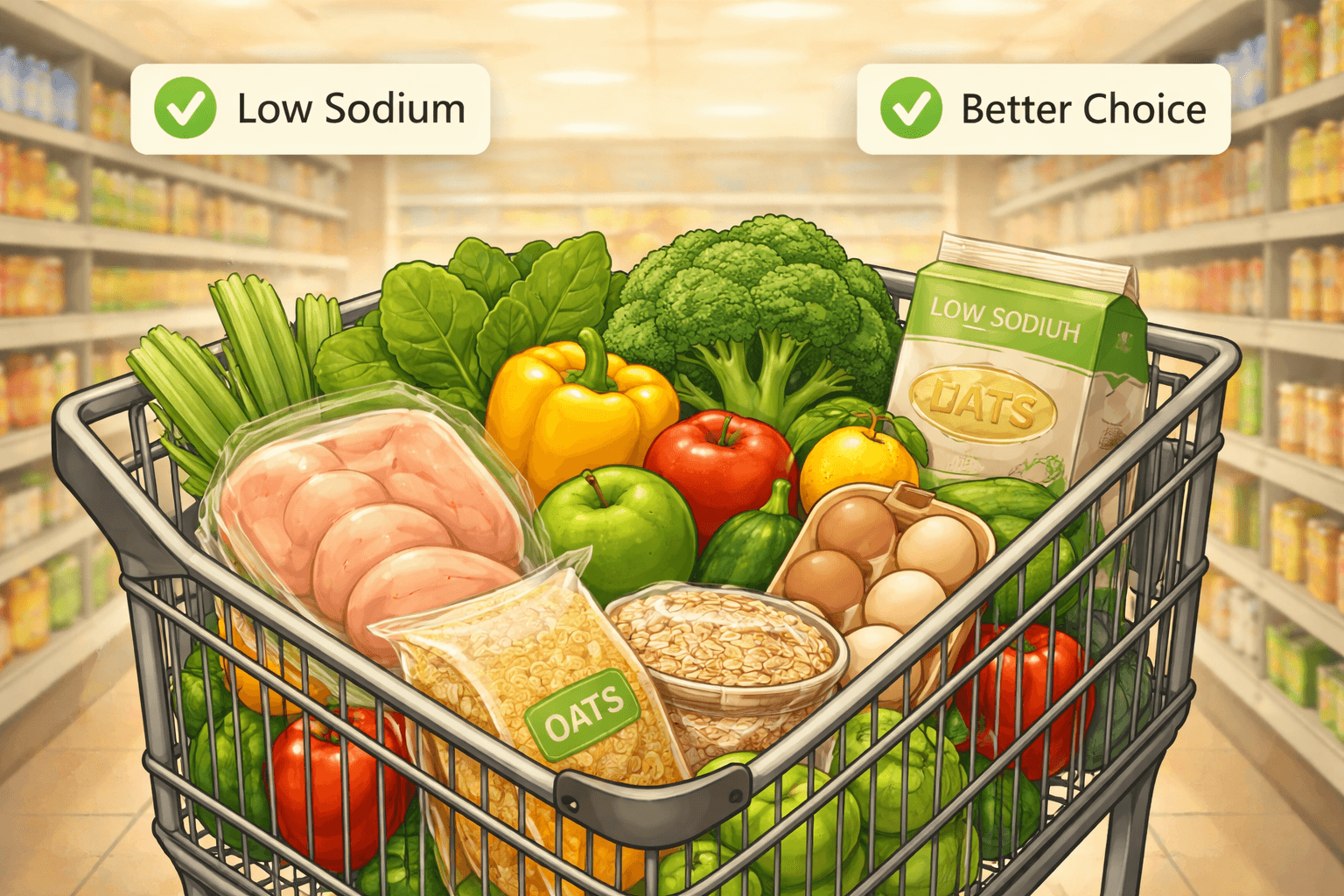 The Best Low-Sodium Foods for Your Grocery List